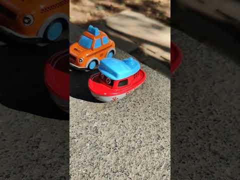 Mini Transport Bus and Truck! Play in the Garden #kidsshortsvideo