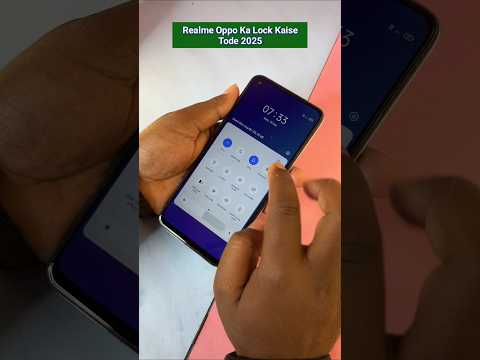 Realme Oppo Ka Lock Kaise Tode 2025 - Password Lock Remove #shorts