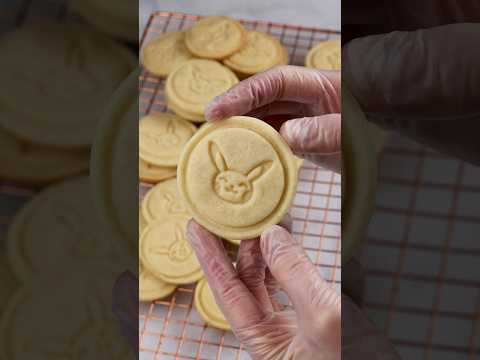 Lemon Shortbread Cookie Recipe using Pokémon Stamps #freeproduct from Pokemon