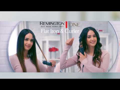 Introducing Remington® ONE™ Flat Iron & Curler