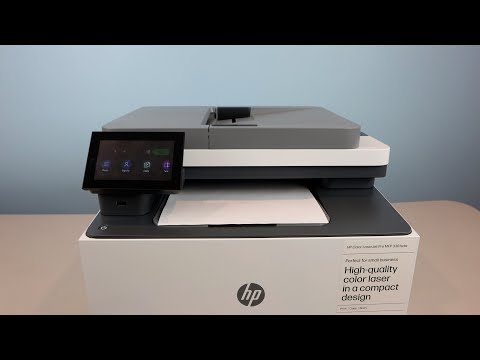 HP MDF 3301sdw LaserJet Pro Color Printer Scanner Review