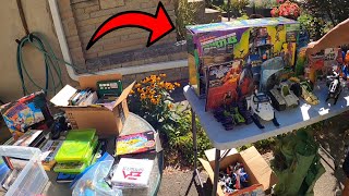 I BOUGHT A BOX OF VINTAGE TOYS AT THIS GARAGE SALE