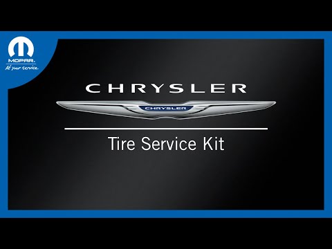 Tire Service Kit | How To | 2024 Chrysler Pacifica Hybrid