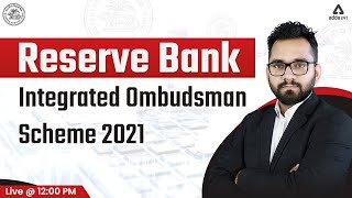 Reserve Bank Of India | RBI | Integrated Ombudsman Scheme 2021