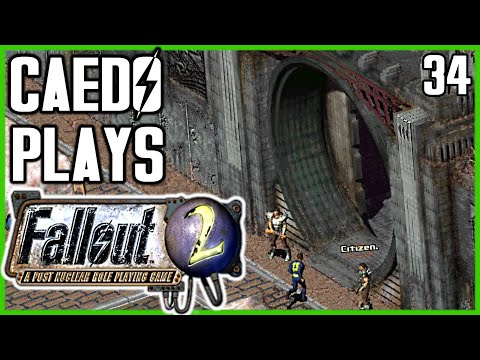 Exploring VAULT 8 (Unarmed Playthrough) - Caedo Plays Fallout 2 #34