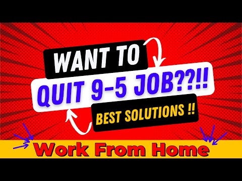 Quitting The 9-5 Job 💥💥 What You NEED to Know 🎯🎯