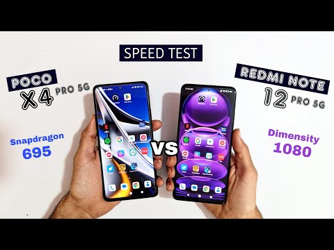 Poco X4 Pro 5G vs Redmi Note 12 Pro 5G Speed Test Comparison | Unbelievable Result 😱