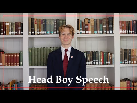 New Hall School's Head Boy, Will