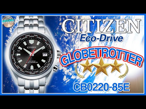 Citizen Globetrotter 100m Atomic Quartz CB0220-85E NOS | Please Forgive The Technical Issues!