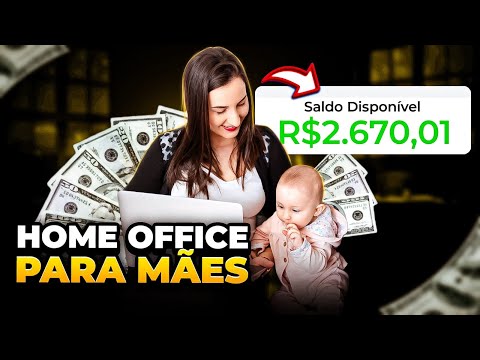 💡10 OPÇÕES DE HOME OFFICE PARA MÃES TRABALHAREM DE CASA EM 2024 #maesemhomeoffice