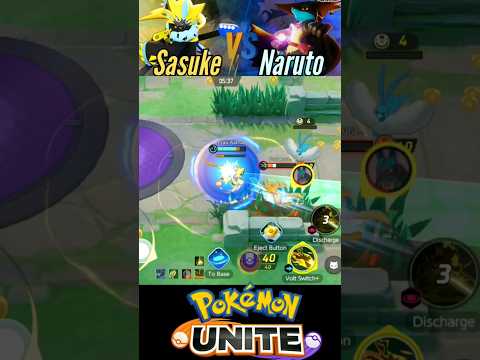 Naruto vs Sasuke Ultimate Showdown 💥|| Pokemon unite