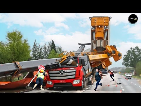 Dangerous Idiots Fastest Truck & Heavy Equipment Fails | Extreme Truck Idiots at Work! #3