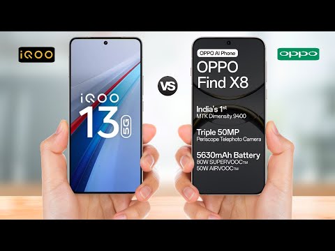 IQOO 13 5g vs Oppo Find X8 || Full Comparisona