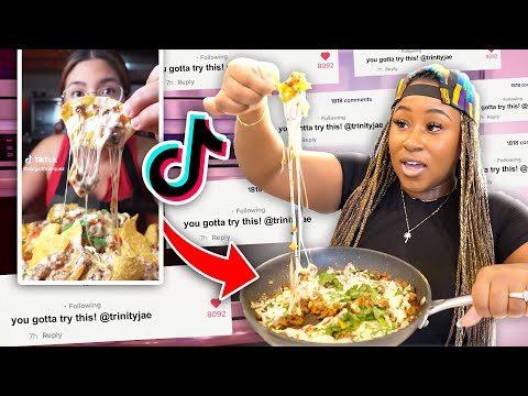 Subscribers made me try tiktok food recipes!