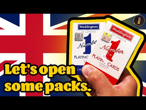 UK's Best Cards? Any good? Let's check out some Waddingtons Playing Cards!