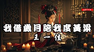 王一佳 - 我借歲月陪我度黃粱『嘆盡此生緣盡緣散場 餘生訴不盡悲涼』【繁體拼音動態歌詞Lyrics】【CC字幕】