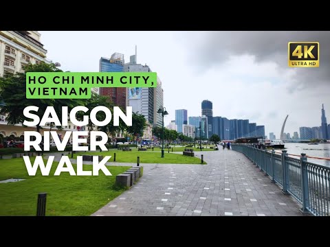 Morning Walk Along the Saigon River | Ho Chi Minh City, Vietnam #hochiminhcity #osmopocket3