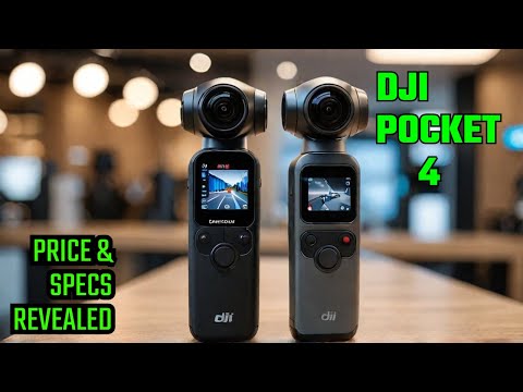 DJI Osmo Pocket 4 Revealed Confirmed - Leaks, Specs, Amazing Features, Price & Release Date!