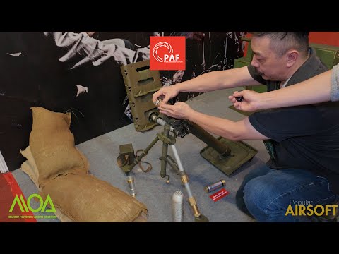 MOA Exhibition 2O23: PAF Airsoft M2 Browning, MK19, MK18 Mod0 & M2