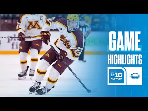 Mercyhurst at Minnesota | Highlights | Big Ten Hockey | 01/04/2025