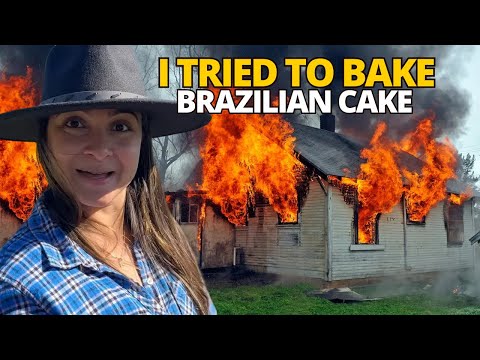 Mother of Twins tries to bake a Brazilian Cake