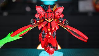 Somehow Bandai made the Real Grade Sazabi even better! - RG Sazabi FF Review