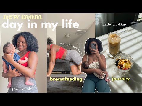 my *reality* as a FIRST TIME MOM | NEW MOM DAY IN MY LIFE VLOG| first time mom breastfeeding journey