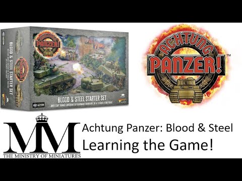 Achtung Panzer: Blood and Steel Starter Set, Learning the Game #warlordgames #achtungpanzer