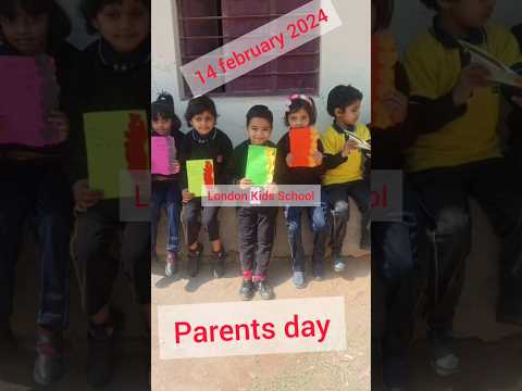 parents day#matripitridiwas#14february #playschoolactivities #londonkidsschool