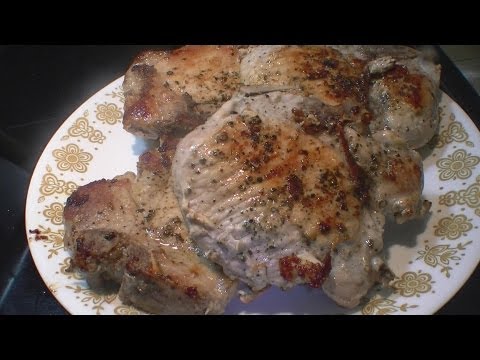 How to cook Fried Bone in Pork Chops thick cut