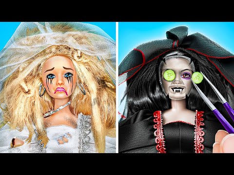 From Barbie Doll to Vampire Bride! 👰 Tragic love story by La La Life Emoji