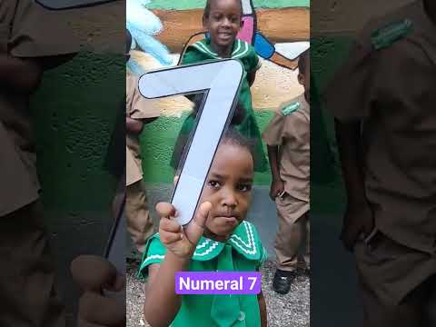 numeral 7 for kids #shorts