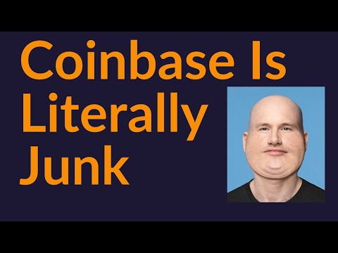 Coinbase Is Literally Junk (Tragic)