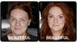 ANTI AGING MAKEUP TUTORIAL OVER 40s - USING WAYNE GOSS COSMETICS