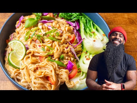 This QUICK & EASY HIGH PROTEIN Veggie Noodle Bowl will be ON REPEAT |Vegan and Vegetarian Meal Ideas