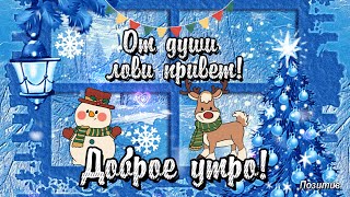 От души лови привет! Доброе зимнее утро!