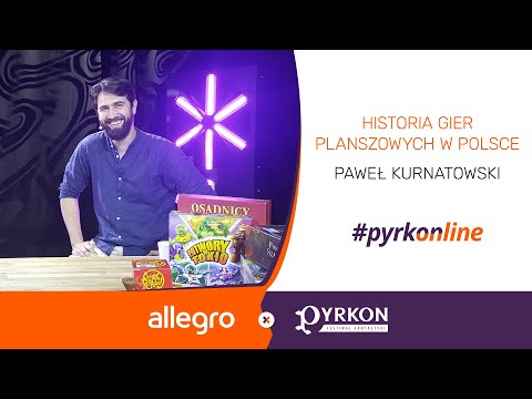 Historia gier planszowych w Polsce | Paweł Kurnatowski | Allegro x Pyrkon