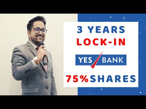 3 Years Lock-in for 75% Yes Bank Shares