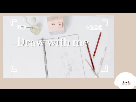 [ draw with me 🎐🍀] 和我一起画画吧 带音乐🎵 relax and chill w/ music