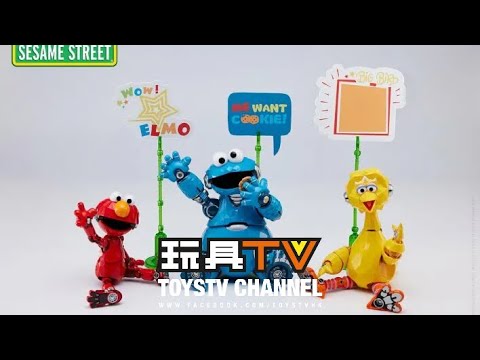 「原型畢露」BLITZWAY x MOSHOW TOYS CARBOTIX 芝麻街 Sesame Street DX Ver Big Bird, Elmo, Cookie Monster TOYSTV