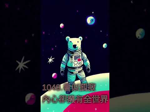 1048.看似孤寂內心卻擁有全世界