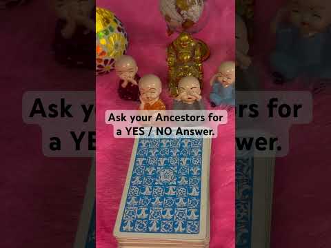 Ask your Ancestors for Answer. Yes / No reading.   #ancestors #tarot #guidance