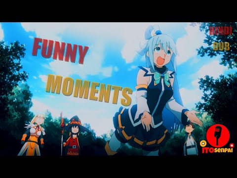 Konosuba Movie Funny Moments | Hindi Dubbed