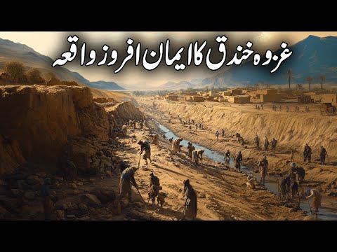 Ghazwa E Khandaq Ka Iman Afroz Waqia | Ghazwa E Ahzab | Battle of Khandaq | Islamic Studio