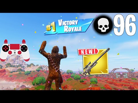 96 Elimination Solo Vs Squads Gameplay Wins (Fortnite Chapter 5 Season 3 PS4 Controller)