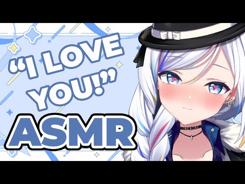 【ASMR/3Dio】your cute gf lovebombs you ~heart beats, possitive affirmation and more~