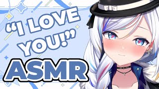 【ASMR/3Dio】your cute gf lovebombs you ~heart beats, possitive affirmation and more~