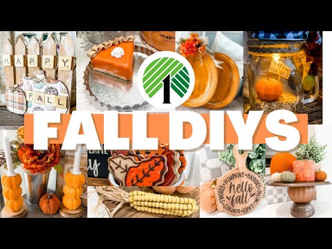 🍁30+ Fall Dollar Tree DIYS & Crafts to COZY up your home! (easy, $1 diys to make now!)🍁