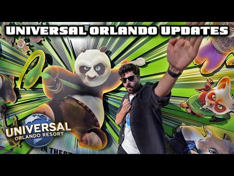 KUNG FU-TASTIC Universal Orlando Updates! DreamWorks, New Food & More!