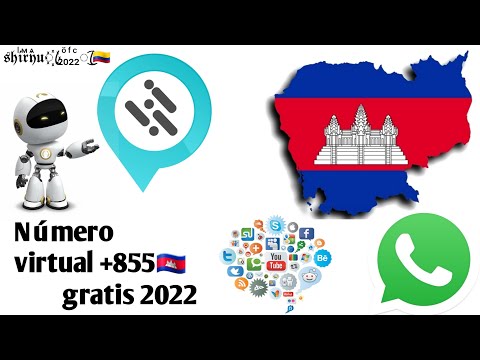 Número virtual gratis +855🇰🇭 Camboya 2022#numerovirtual #whatsapp #telegram #signal